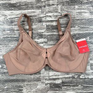 Spanx Low Profile Illusion Lace Minimizer Bra Wired Cafe/Vintage Rose NWT